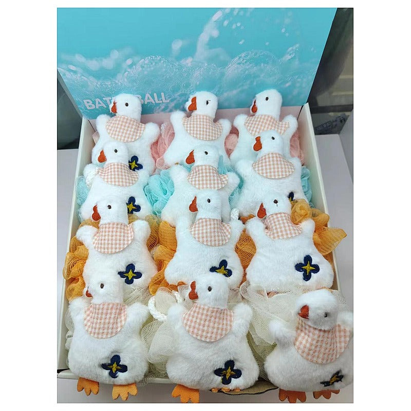 HG-JFN11 - ESPONJA DE BAÑO INFANTIL EN FORMA DE PATO (240/1)