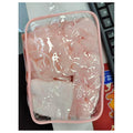 HG-JFN23 - SET DE BAÑO CON ESTUCHE TRANSPARENTE (120/1)