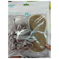HG-JFN24 - SET DE BAÑO CON ESPONJA Y GUANTE EXFOLIANTE (120/1)