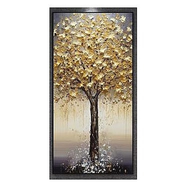 HG-DP30 - CUADRO DECORATIVO DE ÁRBOL DORADO (8/1)