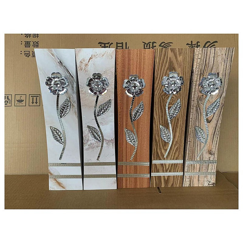 HG-WLV3 - JARRÓN DECORATIVO FLORAL DE MADERA (24/1)