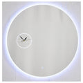 DSM-57 - ESPEJO REDONDO CON LUZ LED Y RELOJ (1/1)