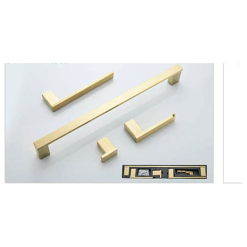 BA-BP18 - SET DE ACCESORIOS PARA BAÑO DORADO (10/1)