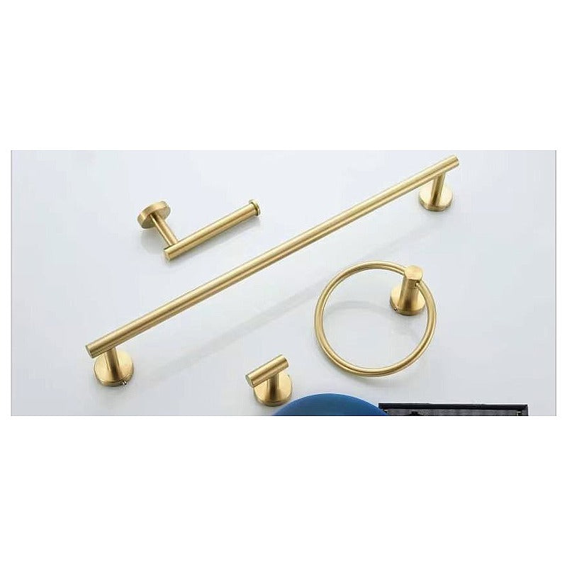 BA-BP21 - SET DE ACCESORIOS DE BAÑO DORADO (10/1)
