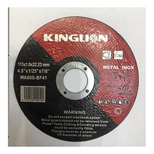 HS-GW-J3 - DISCO DE CORTE PARA METAL 115X1.0X22.23 MM (400/1)