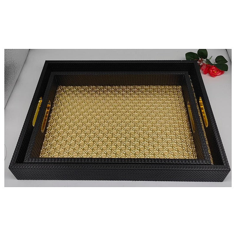 HG-AJ86 - JUEGO DE CHAROLAS DECORATIVAS (12/1)