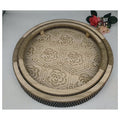 HG-AJ98 - BANDEJA DECORATIVA DE MADERA (12/1)
