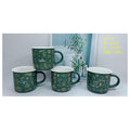 H-TX027 - TAZAS DE CERÁMICA VERDE 350ML (72/1)