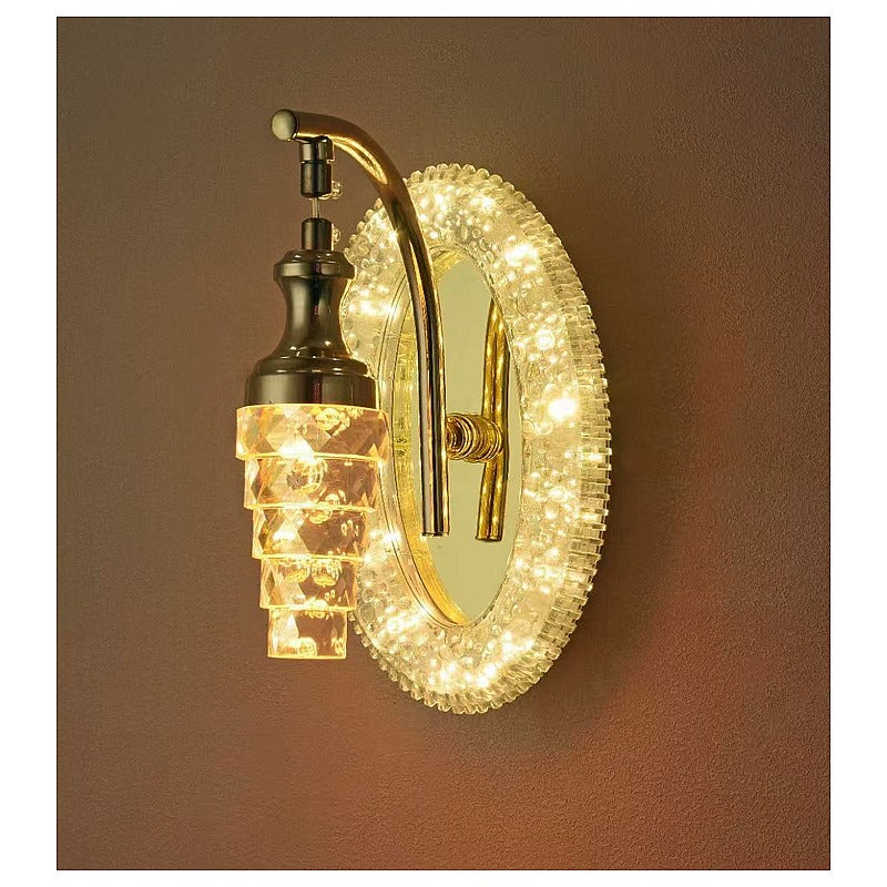 NHL-155 - APLIQUE DE PARED CON CRISTAL (10/1)