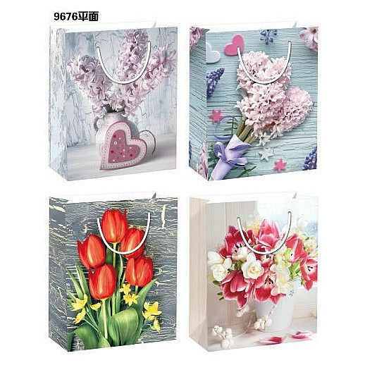 XD-HB1 - BOLSA DE REGALO CON DISEÑO FLORAL (720/1)