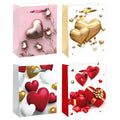 XD-HB7 - BOLSA DE REGALO CON DISEÑO DE CORAZONES (720/1)