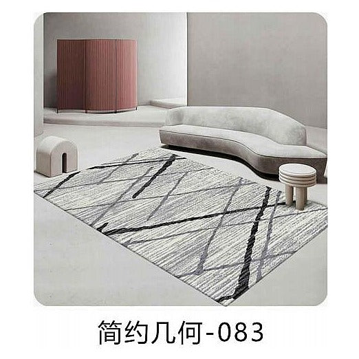 HG-QSM50 - ALFOMBRA MODERNA CON DISEÑO GEOMÉTRICO (10/1)