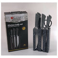 KT-KGB-4 - SET DE CUCHILLOS DE COCINA CON BLOQUE (12/1)