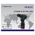 HS-BLD2 - TALADRO ELÉCTRICO INALÁMBRICO 24V (10/1)