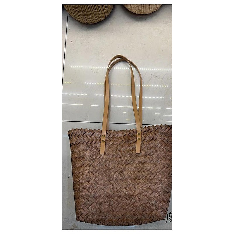 HG-HMV41 - BOLSA DE PAJA TRENZADA (50/1)