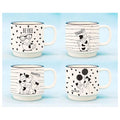 HG-TXC40 - TAZAS DE CERÁMICA CON ILUSTRACIONES DE GATOS (48/1)