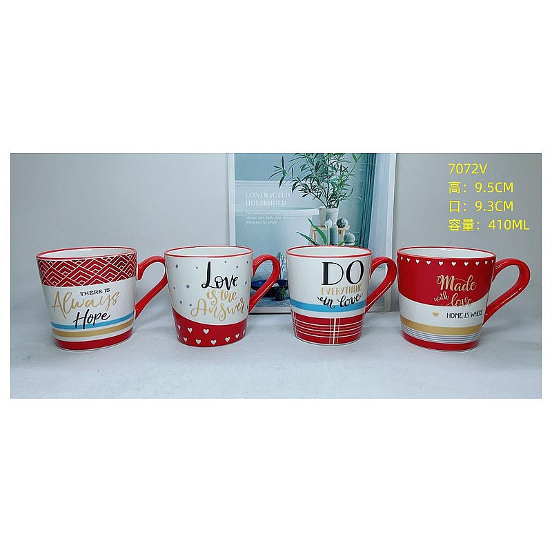 HG-TXC63 - TAZAS DE CERÁMICA DECORATIVAS (72/1)