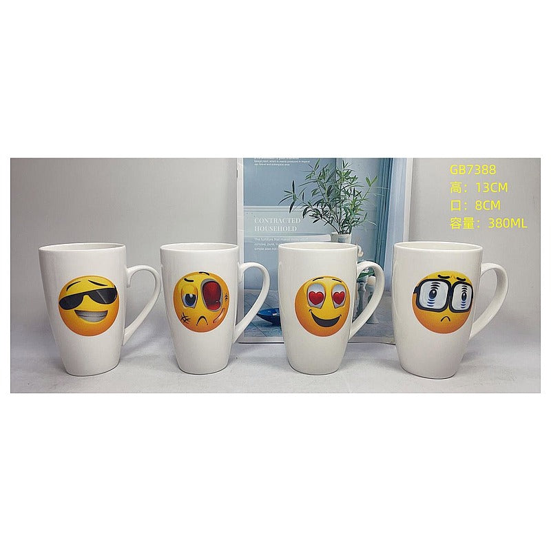 HG-TXC64 - TAZAS DE CERÁMICA CON EMOJIS (48/1)