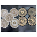 HG-HPM7 - INDIVIDUALES REDONDOS CON DISEÑOS MANDALA (360/1)