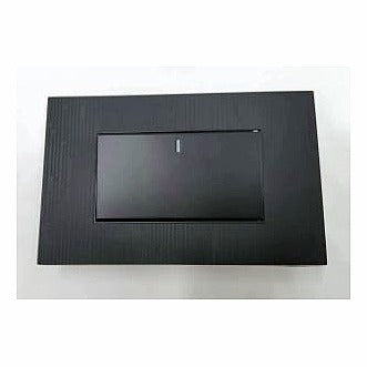HS-E-SP1 - INTERRUPTOR DE LUZ EMPOTRABLE NEGRO (200/1)