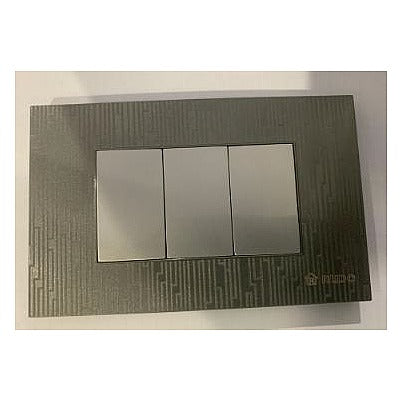 HS-E-CP2 - PLACA CON TRES INTERRUPTORES (300/1)