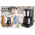 SK-125 - CAFETERA ELÉCTRICA SOKANY 900 ML (8/1)