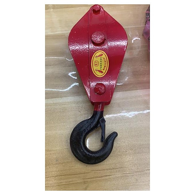 HS-CD307 - GRILLETE DE POLIPASTO CON GANCHO (8/1)