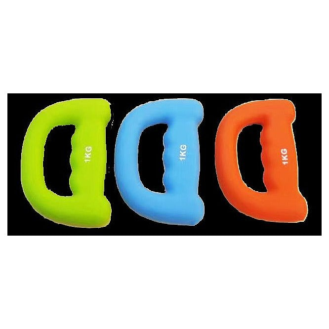SG-SC044 - PESAS DE MANO 1 KG COLORES SURTIDOS (20/1)