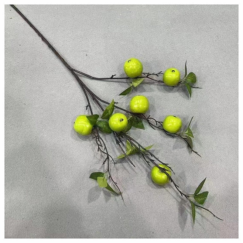KRF33 - RAMO DECORATIVO CON MANZANAS VERDES (240/1)
