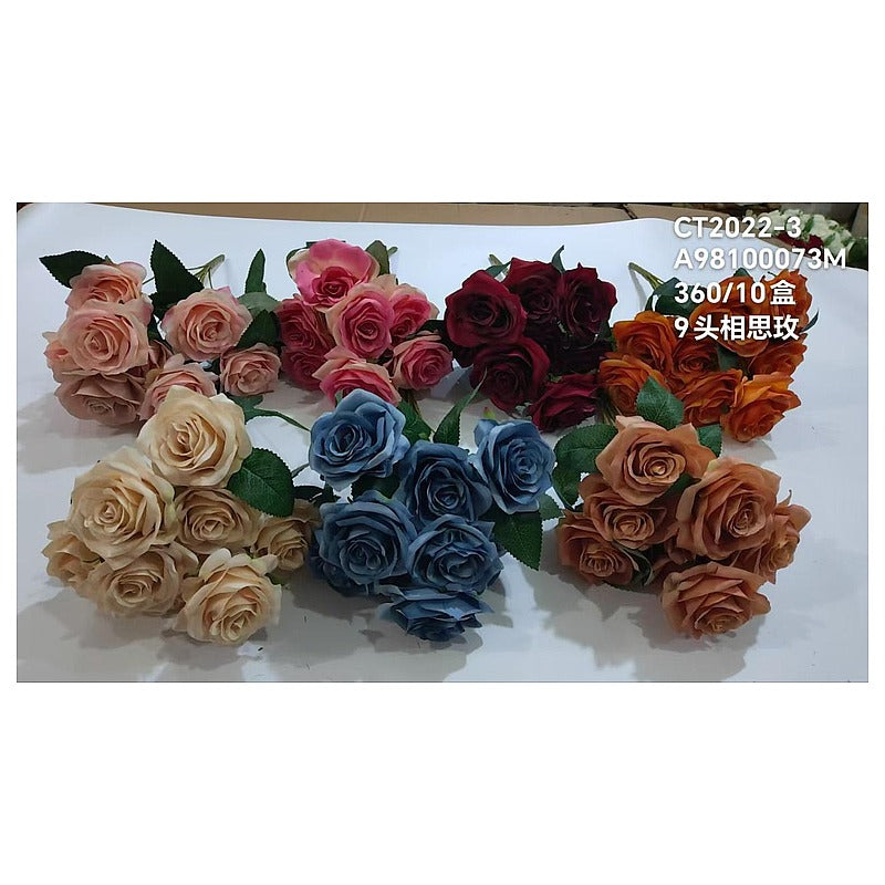 KRF15 - RAMO DE ROSAS ARTIFICIALES SURTIDAS (360/1)