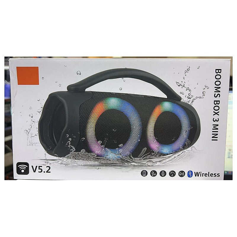 BTS-B1 - BOCINA BLUETOOTH PORTÁTIL CON LUCES LED (40/1)