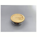 BXH013 - RECIPIENTE DE VIDRIO CON TAPA DE BAMBÚ (36/1)