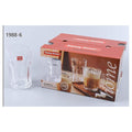 1988-06 - SET DE VASOS DE VIDRIO (12/1)