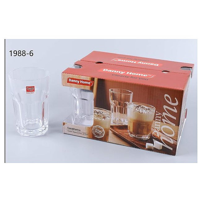 1988-06 - SET DE VASOS DE VIDRIO (12/1)