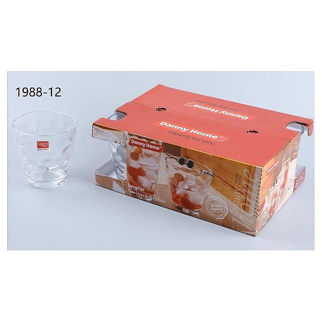 1988-12 - SET DE VASOS DE VIDRIO (12/1)