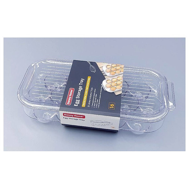 HO-002 - BANDEJA TRANSPARENTE PARA HUEVOS (24/1)