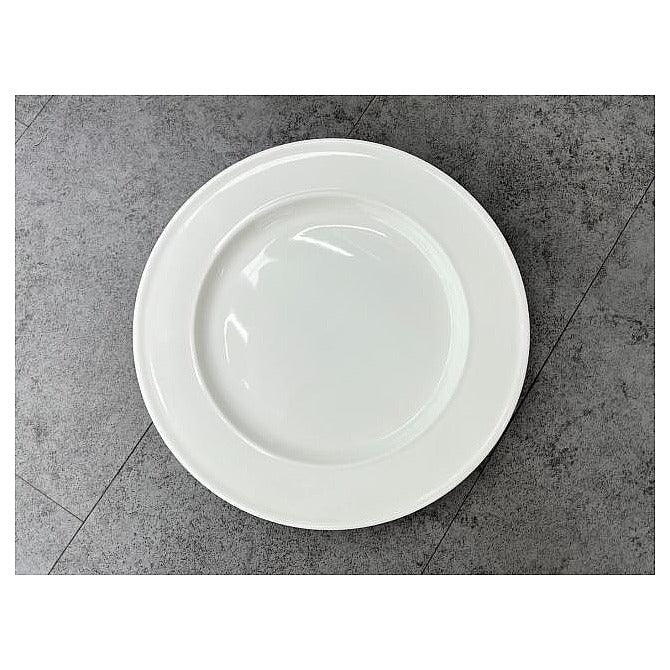 BW20-30 - PLATO LLANO DE PORCELANA BLANCA (36/1)