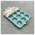 DH3291- BLUE - MOLDE PARA MUFFINS DE SILICONA AZUL (24/1)