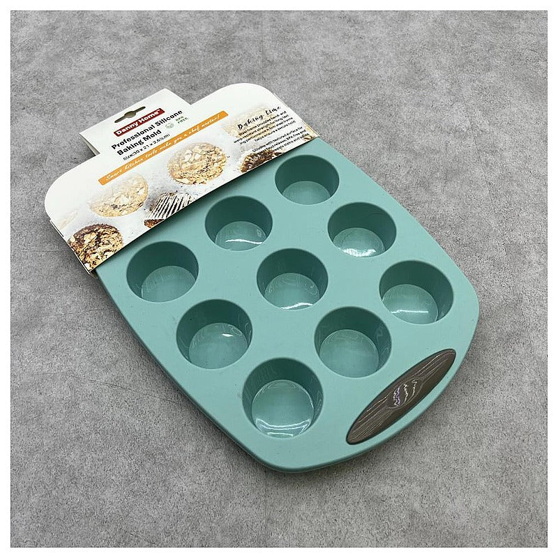 DH3401- BLUE - MOLDE DE SILICONA PARA MUFFINS (48/1)