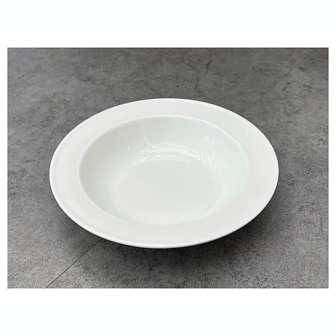 BW20-32 - PLATO HONDO DE CERÁMICA BLANCA (48/1)