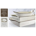 1034-6/K- 3STONE - SET DE BANDEJAS PARA HORNEAR ACANALADAS (4/1)