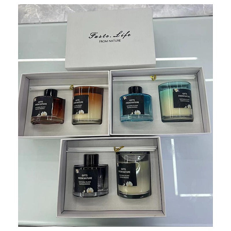 YJ-FO38 - SET DE VELAS AROMÁTICAS EN CAJA (24/1)