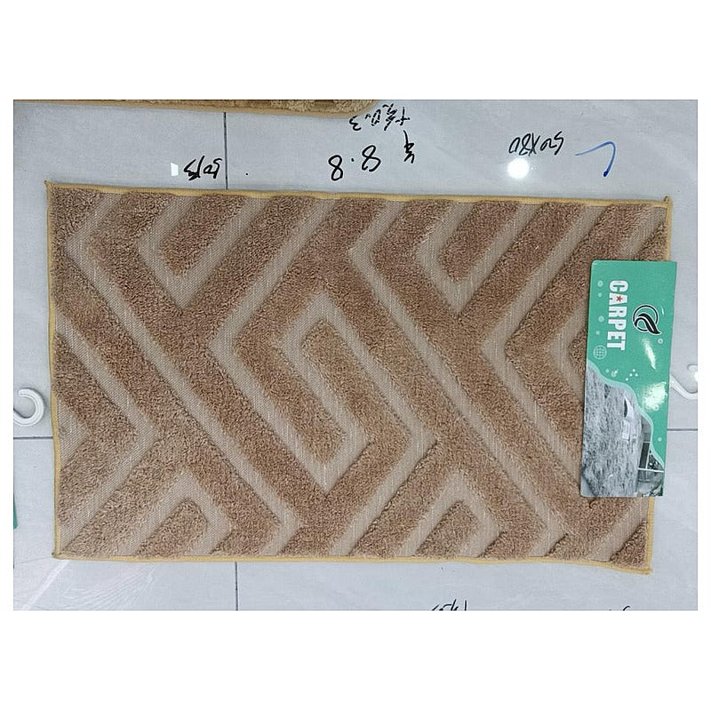 HG-LM043 - ALFOMBRA DE BAÑO COLOR BEIGE (50/1)