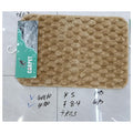 HG-LM048 - ALFOMBRA DE BAÑO ANTIDESLIZANTE BEIGE (60/1)