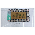 HG-LM067 - TAPETE DECORATIVO CON SUCULENTAS (30/1)