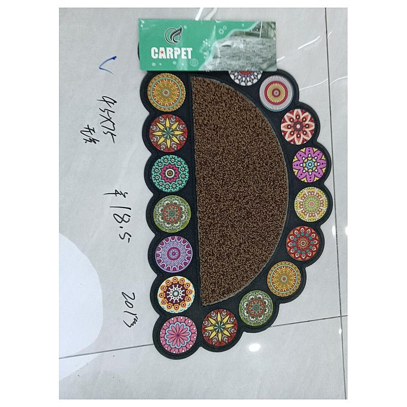 HG-LM068 - ALFOMBRA SEMICÍRCULO CON MANDALAS (20/1)