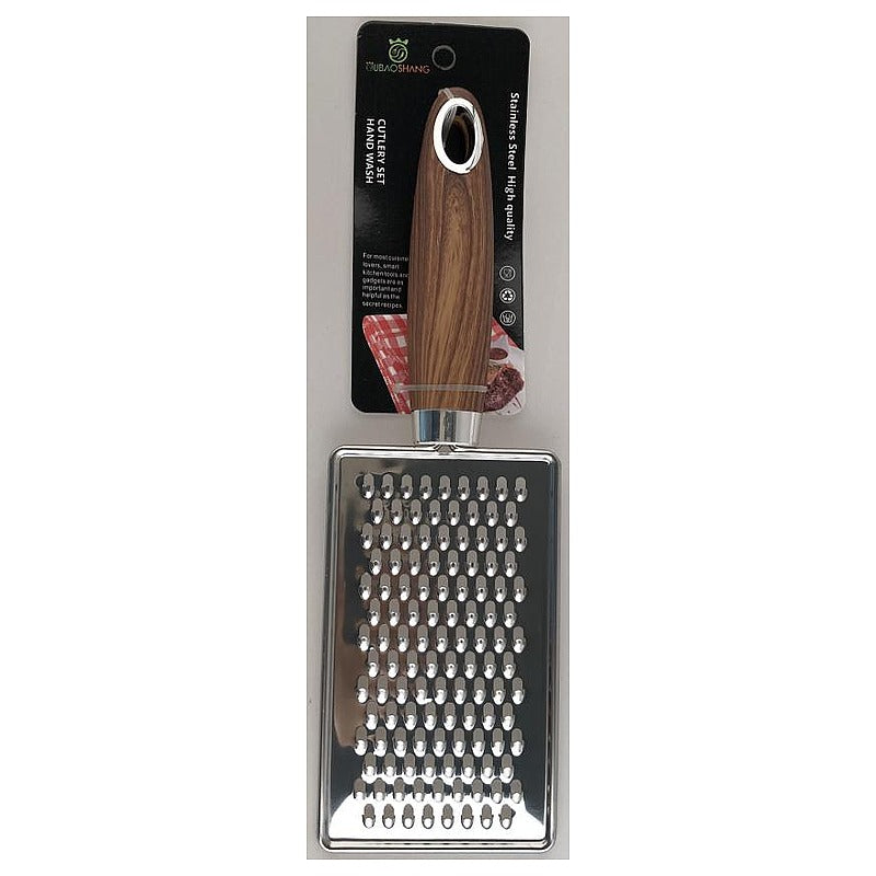 OB-KT7 - RALLADOR DE ACERO INOXIDABLE CON MANGO DE MADERA (240/1)