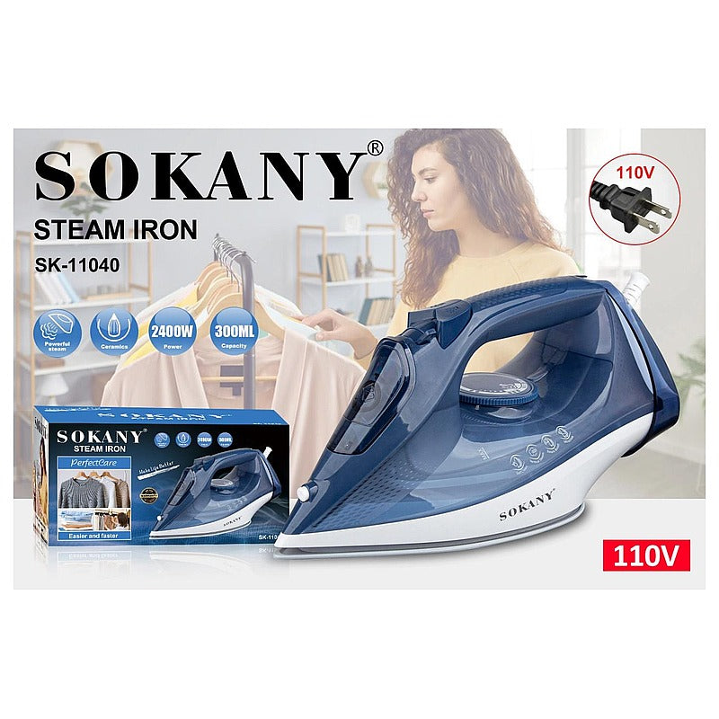 SK-11040 - PLANCHA DE VAPOR SOKANY 2400W (10/1)