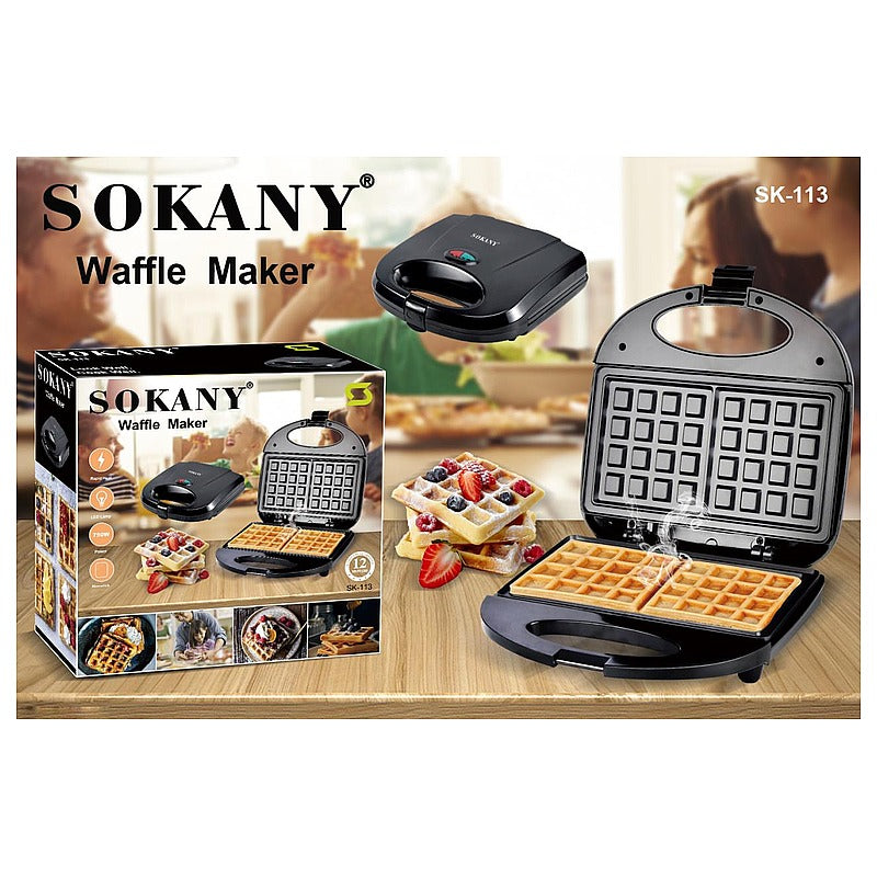 SK-113 - WAFFLERA ELÉCTRICA SOKANY (10/1)