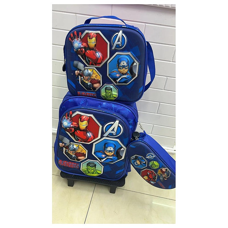 H-XJB23 - SET DE MOCHILAS CON CARRITO AVENGERS (60/1)